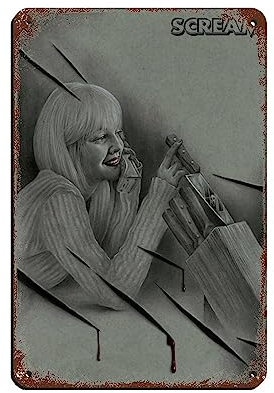 KOURT Filmplakat, Blechschild, Vintage-Stil, Metall, Pub, Club, Café, Bar, Zuhause, Wandkunst, Dekoration, Poster, Retro, 20 x 30 cm