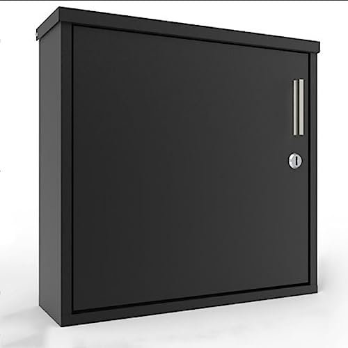 WHYATT Wandmontierter Briefkasten,Briefkasten Anthrazit,Briefkasten Groß Briefkasten Mit,Briefkasten Modern.