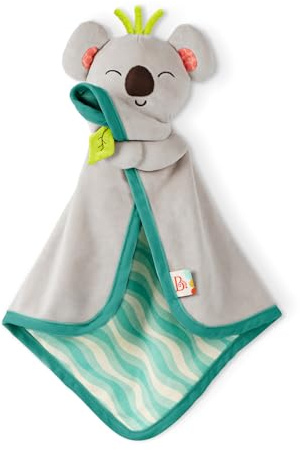 B. toys coperta di sicurezza koala Fluffy Koko, morbida, Koala Lovey(Nuovo) | Coperta di sicurezza morbida con caratteristiche sensoriali, facile da afferrare, 30 x 41 cm, Koala Lovey(Nuovo), 0+ mesi
