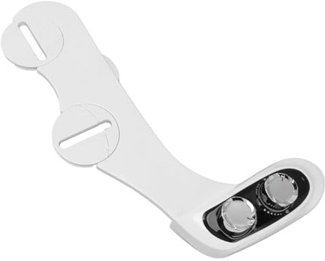 Bidet Chaud et Froid pour Laver les Pets du Corps des Toilettes, Couvercle de Lavage des Fesses, Fixation à Double Buse pour les Appareils, Prétraitement des Taches, Sprays de