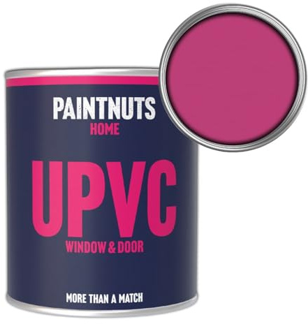 Paintnuts UPVC Window & Door Paint - RAL-4010 - TELEMAGENTA Satin 250ml Tin