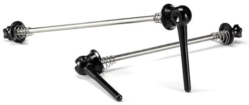 LUOKEKE Schnellspanner Fahrrad Spieße Schnellspanner Kohlenstoffhebel 44 Gramm Rennrad MTB Ultraleichtes Fahrradfahren Fahrrad Schnellspanner(Black Road)