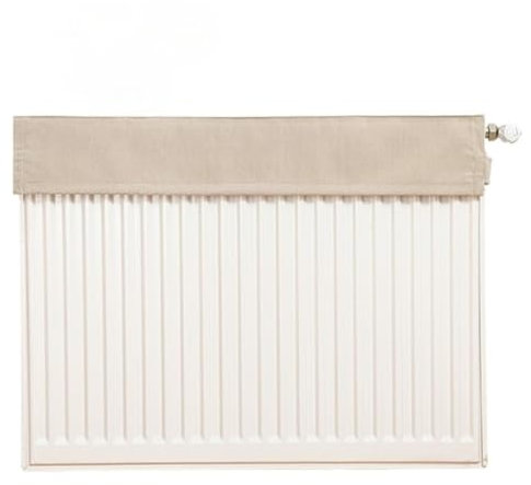 Cozomiz Copertura Antipolvere per Radiatore Riscaldante - Lavabile per Termosifone, Casa 100cm L x 10cm La Caffè