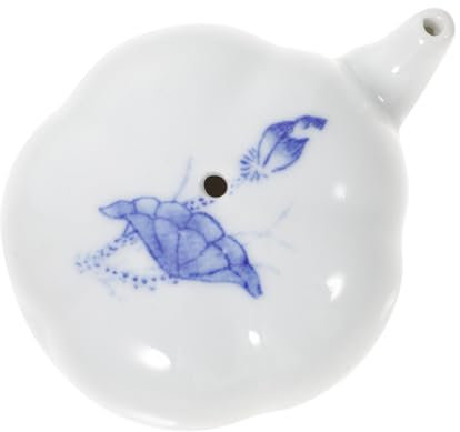 STOBOK Porzellan Wassertropfer Für Kalligraphie Blumenform Aus Spezieller Keramik Kleiner Tintenschale Für Malerei Und Schriftzug Geschenk Für Kunstliebhaber