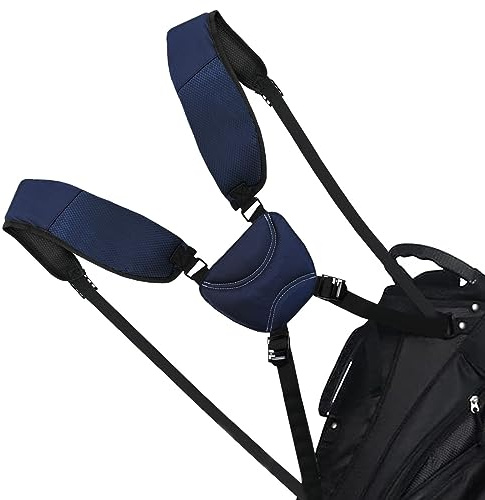 Qsvbeeqj Golftaschen Schultergurt Bequeme Doppelte Schultergurte Ersatz Rucksack Tragegurt Verstellbar Gepolstert