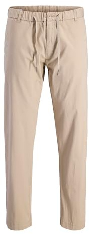 JACK & JONES Jpstkane Rocco Hybrid Jogger, Vajilla, XL Hombres