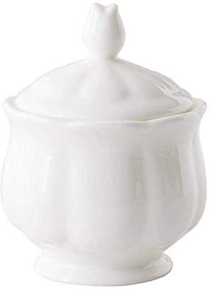 BODHIS Azucarero Azucarero Retro con Tapa Cubo de café Azucarero Tarro de té para el hogar Azúcar granulado Blanco Azucarero Cilindro Creativo Tarro de Caramelos Tarros