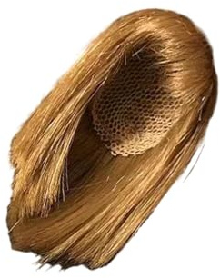 Zxpjkyu Blonde Damenperücke Im Maßstab 1:6 (18 cm Lang) für 12 Zoll Actionfiguren.