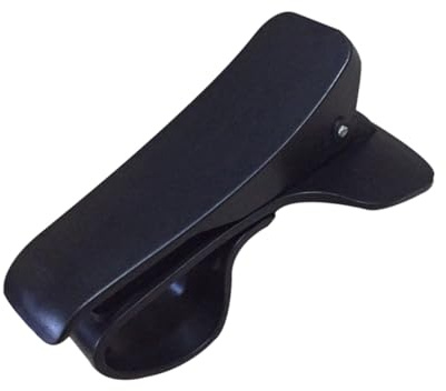 Toddmomy Supporto per Cellulare da Cruscotto, Design Hud per Auto, Abs Nero, Angolo Regolabile, Installazione Facile, per Guida Sicura, Misura