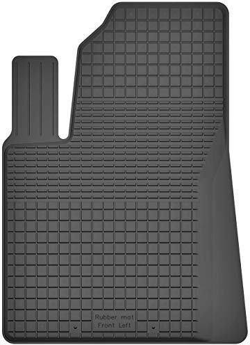 1 Stück Gummimatte Fußmatte Fahrer kompatibel mit Lada NIVA (Bj. 1977-2020) ideal angepasst