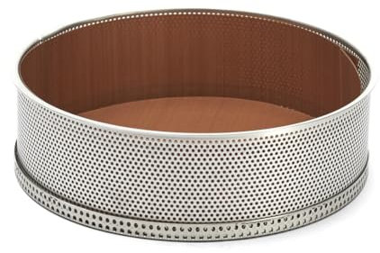 De Buyer Stampo circolare smontabile con due teglie antiaderenti, diam 24 cm, 3213.24