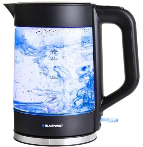 New Fabulous 3000W Glass Kettle 1.7L - Black
