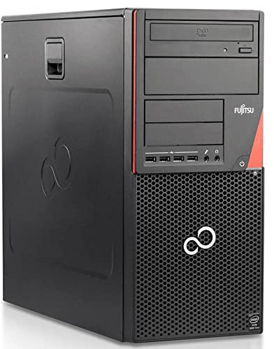 Fujitsu Computer PC Esprimo P720 Tower, Windows 10 Pro, Intel Core i5-4430S, Ram 8 GB, SSD 240 GB, DVD-ROM (ricondizionato)