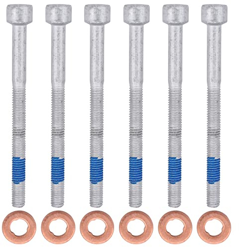 Einspritzdüse Zylinderschraube Kupfer Dichtringe Dehnschrauben Injektor Halterung für W203 W204 W169 W212 W211 W164 Sprinter W906 Vito Viano W639 Forfour 454 A B C E G M R S V GL CLC CLK CLS Klasse