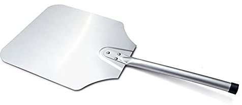 ACiyD Pelle à Pizza Professionnelle, fabriquée en Aluminium anodisé Dur résistant aux Hautes températures / 26 Pouces / 14 × 16 Pouces (26 Pouces 14 × 16 Pouces)