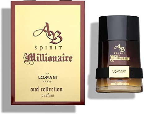 AB Spirit Millionaire Oud Collection by Lomani for Men - 3.3 oz Parfum Spray