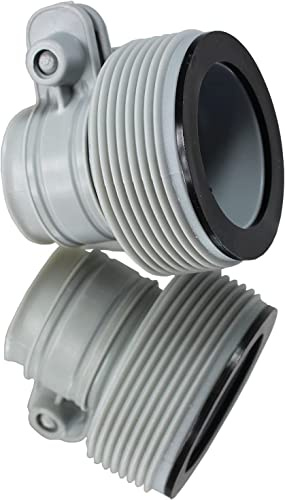 |INTEX 1.25 to 1.5 Type B Hose Adapters for Pumps & Saltwater System || Set of 2|