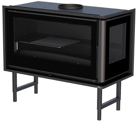INSERTABLE DE LEÑA Paris 90 ED Cristal Vision