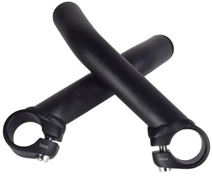 1 Paar Fahrradlenkerenden, Lenkerhörnchen, Fahrradlenkergriffe, Bar Ends Fahrrad, Fahrradlenker Hörner, Handlebar Ends Lenker, Aluminiumlegierung Lenkerenden für 22.2mm Lenker Mountainbikes,6,1zoll