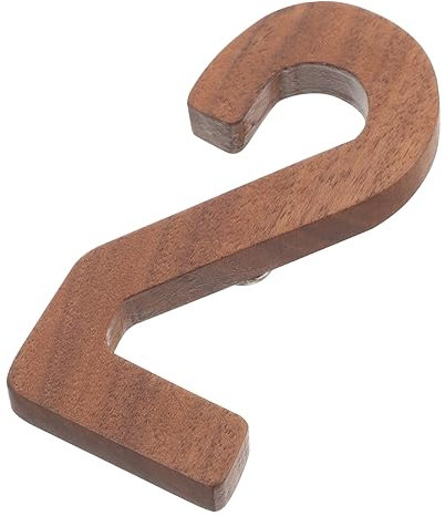 Numéros de Maison en Bois Noyer Noir Magnétique pour Porte