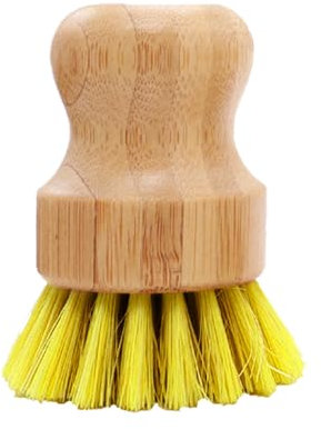 1 Pezzo Di Spazzola Per Piatti In Legno, Spazzola Per Funghi, Spazzola Per Pulizia A Setole Morbide, Spazzola Per Pulizia Rimozione Macchie Da Cucina, Spazzola Per Pulizia Frutta E Verdura