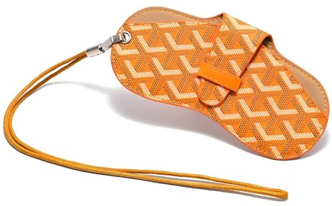 Suuwwn Mode Sonnenbrillenetui,Tragbares Etui für Sonnenbrillen Brillenetui Weich Tragbar Sonnenbrillen Beutel Lesebrillenetui Leder