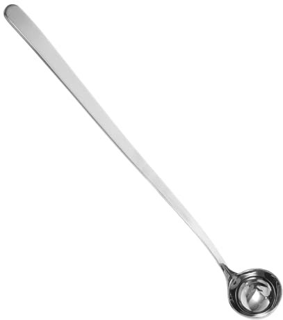 Alipis Cucchiaio in Acciaio 304 Per Salsa Cucchiai Per Servire Condimenti Cucchiaio Per Olio Da Cucina