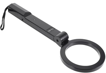 Mipcase Handheld Metal Detector Easy Battery Cover Safe for Outdoor Exploration