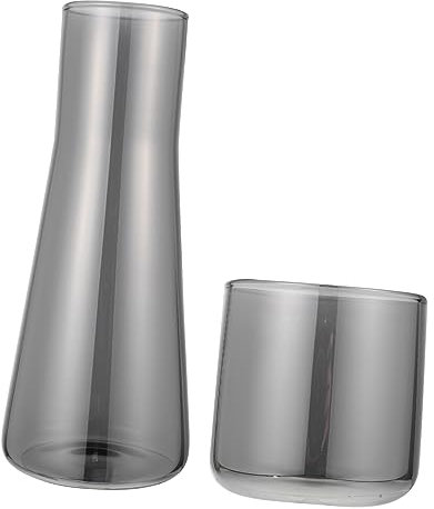 ELAYARD Cooling Kettle Party Glass Carafe Beverage Holder Water Jug for Outdoor Picnic Grey