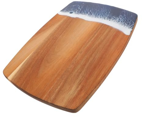 Warmhm Resin Splicing Cutting Board for Kitchen Chopping Board for Steak Meat Unique Design for Countertop Use