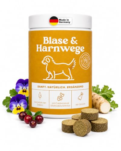 5-in-1 Blasen- & Harnwege-Snacks für Hunde – natürlich unterstützen (180 g) | Professionell entwickelt mit Lammprotein, Cranberry, Chicorée & DL-Methionin – unterstützt die natürliche Harnfunktion