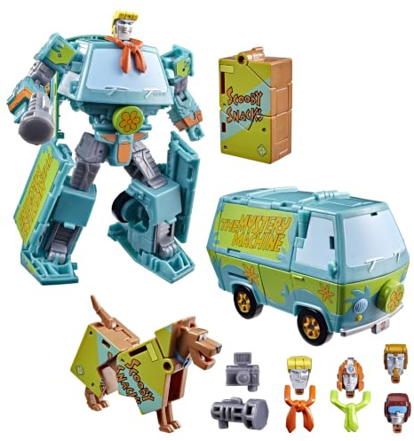Transformers Scooby Doo Mysterious Prime & Automutt Converting Action Figure Set