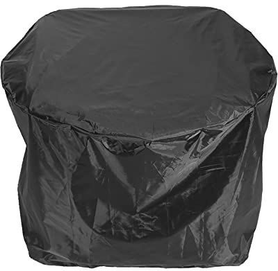 Tnfeeon Couverture de Barbecue Ronde d'extérieur, Protection de Gril Robuste et étanche, 30 Pouces pour Barbecues à Gaz