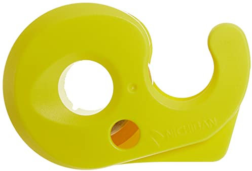 Nichiban Umweltfreundliches Panfix Cello-Klebeband-Nachfüllpack mit geformtem Spender (Klebebandgröße 1,3 cm x 9,1 m, gelb), 2 Stück