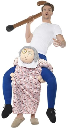 Smiffys Huckepack Oma Kostüm (US)