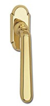 MARCHESI Fenstergriff ALT-WIEN - verdeckt geschraubt, 7x33, verchromt