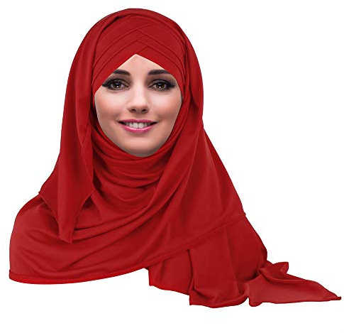 YOFASEN Slouchy Muslimischer Hut - Frauen Islamische Schals Schönes Hijab Beanie Mützen Schal Kopftuch