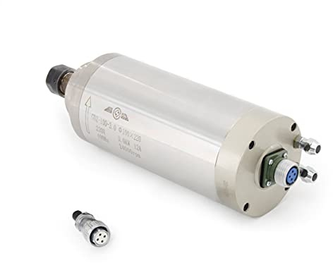 RATTMMOTOR 3KW Wassergekühlter Spindelmotor Spindel Motor 220V 24000rpm 400Hz ER20 CNC Frässpindel Wasserkühlung für CNC GRAVIER-/FRÄSMASCHINE