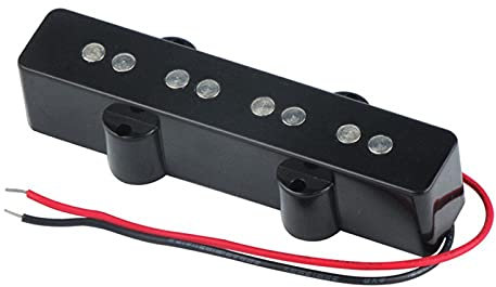 Doppelspulen-Humbucker Öffnen Sie Bass Pickup Black Bridge Pickup Für 4 String J Bass Ersatz