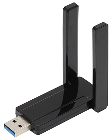 Netzwerkgeräte, 1200M 2,4G+5G Dual-Antenne Dual-Frequenz WiFi Signal Adapter, 2,4GHz/5GHz Wireless USB 3.0 Adapter Fit für XP/7/8/10
