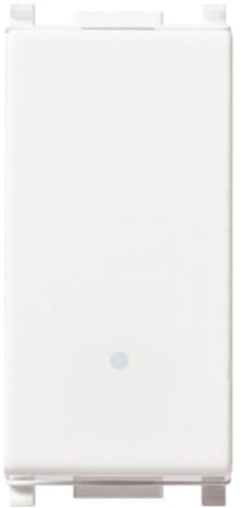 VIMAR PLANA PULSANTE 1 POLO NO 10A ILLUMINABILE BIANCO 14008