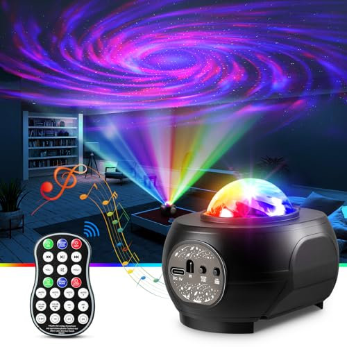 LITE WORLD Night light Black hole galaxy nebular party light bar light pub lights LED Galaxy Star Projector Bedroom home living room Decor Birthday present