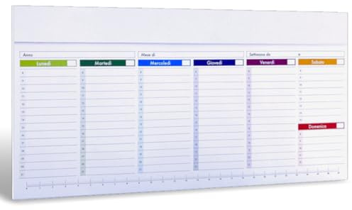 Planning hebdomadaire de table 2026 - planificateur hebdomadaire 2026 de table sans date avec 52 feuilles sous-main organisateur de bureau chaque détail avec agenda et calendrier.