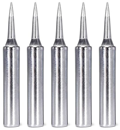 YIHUA #1300 Type-I Soldering Iron Tips Set (5PCS) for YIHUA 928D-III 110W Soldering Iron