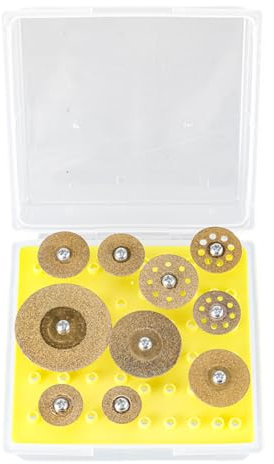 Trennscheibe Rad Kreis für Bohrmaschine Dorn Holz Steine Glas Fliesen Scheibe Set für Bohrer