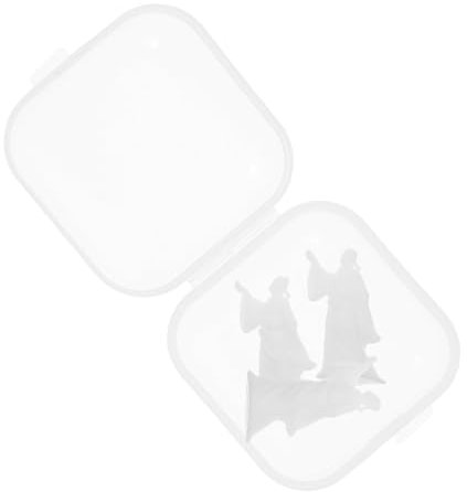 ROMISBABA Figurines Miniatures De Paysage pour Bonsaï Et Décoration De Bureau, Lot De 3 Sculptures en Résine 2 Cm, Décor Antique pour Micro-Jardins Et Pots De Fleurs