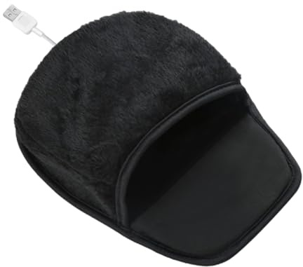 Handwärmer mit beheiztem Mauspad, USB-Heizung, 29 x 22 cm, breite Anwendung, weicher und kurzer Handwärmer für Plüschmäuse, ta