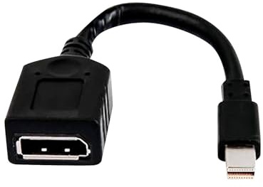 HP Mini DisplayPort to DisplayPort Adapter Cable - Converts Mini to - 1 x - 1 x - Technology Supports Audio
