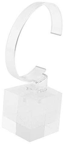 Sharplace Présentoir Montre Acrylique Support Bracelet Décoration D'affichage - Transparent 4cm