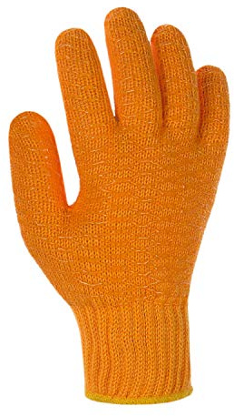 (144 Paar) teXXor Handschuhe Grobstrickhandschuhe Criss Cross 144 x orange 9